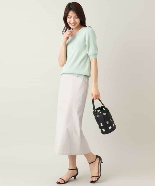 a.v.v / アー・ヴェ・ヴェ ロング・マキシ丈スカート | ハイパーストレッチナロースカート | 詳細16