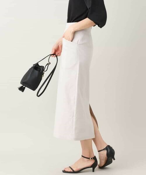 a.v.v / アー・ヴェ・ヴェ ロング・マキシ丈スカート | ハイパーストレッチナロースカート | 詳細2