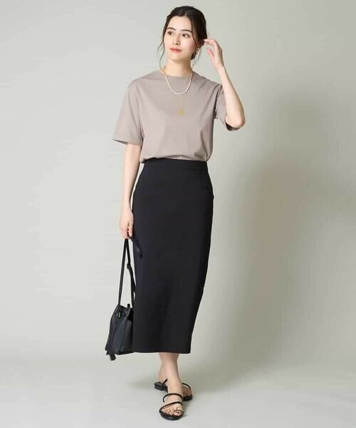 a.v.v / アー・ヴェ・ヴェ ロング・マキシ丈スカート | ハイパーストレッチナロースカート | 詳細23