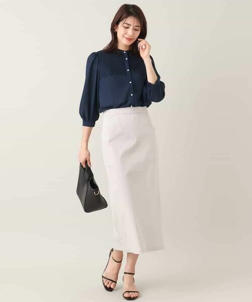 a.v.v / アー・ヴェ・ヴェ ロング・マキシ丈スカート | ハイパーストレッチナロースカート | 詳細3