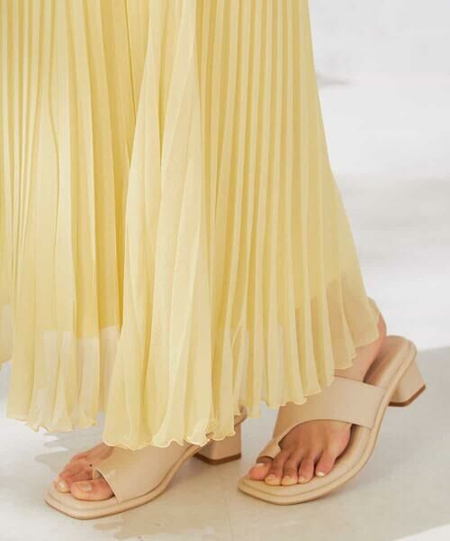 a.v.v / アー・ヴェ・ヴェ ロング・マキシ丈スカート | 【洗える】プリーツスカート | 詳細18