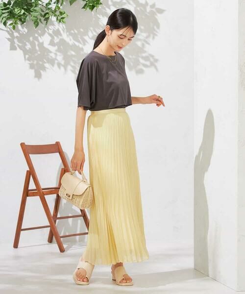 a.v.v / アー・ヴェ・ヴェ ロング・マキシ丈スカート | 【洗える】プリーツスカート | 詳細5