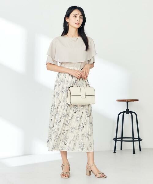 a.v.v / アー・ヴェ・ヴェ ロング・マキシ丈スカート | 【洗える】プリントランダムプリーツスカート | 詳細21