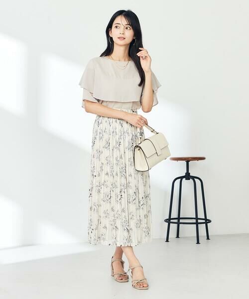 a.v.v / アー・ヴェ・ヴェ ロング・マキシ丈スカート | 【洗える】プリントランダムプリーツスカート | 詳細22