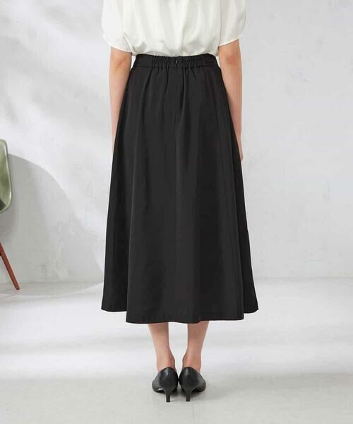 a.v.v / アー・ヴェ・ヴェ ロング・マキシ丈スカート | 【洗える】ドライタッチフレアスカート | 詳細17