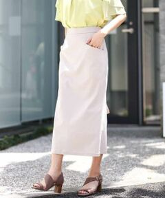 a.v.v / アー・ヴェ・ヴェ ロング・マキシ丈スカート | 【接触冷感/UVカット/洗える】ハイパーストレッチナロースカート