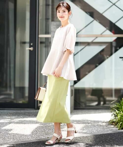 a.v.v / アー・ヴェ・ヴェ ロング・マキシ丈スカート | 【接触冷感/UVカット/洗える】ハイパーストレッチナロースカート | 詳細13