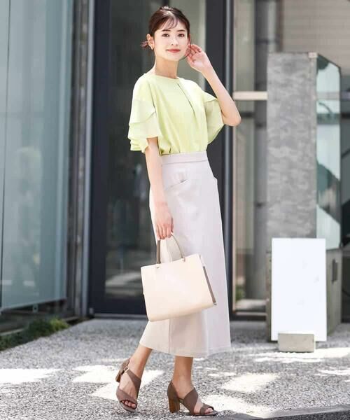 a.v.v / アー・ヴェ・ヴェ ロング・マキシ丈スカート | 【接触冷感/UVカット/洗える】ハイパーストレッチナロースカート | 詳細20