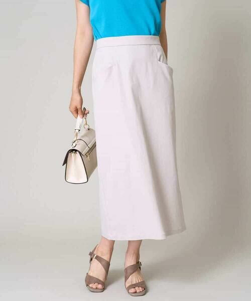 a.v.v / アー・ヴェ・ヴェ ロング・マキシ丈スカート | 【接触冷感/UVカット/洗える】ハイパーストレッチナロースカート | 詳細25