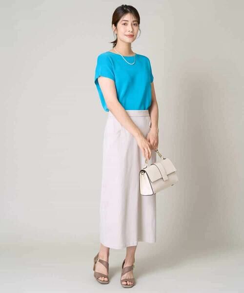 a.v.v / アー・ヴェ・ヴェ ロング・マキシ丈スカート | 【接触冷感/UVカット/洗える】ハイパーストレッチナロースカート | 詳細27