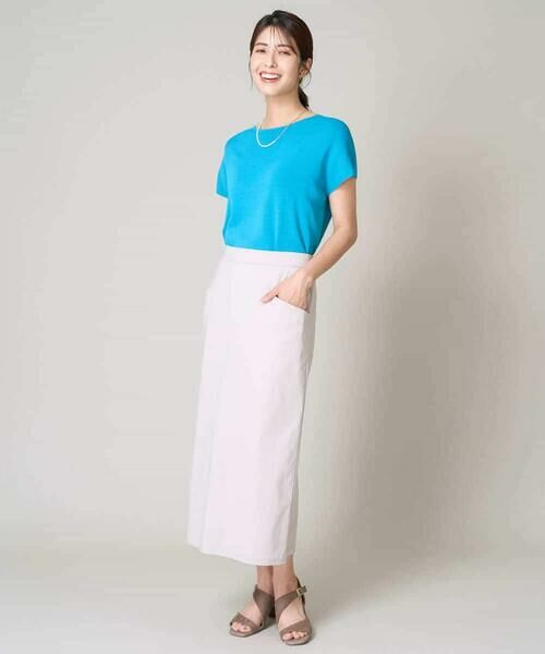 a.v.v / アー・ヴェ・ヴェ ロング・マキシ丈スカート | 【接触冷感/UVカット/洗える】ハイパーストレッチナロースカート | 詳細28