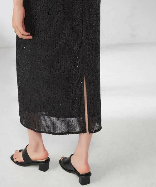 a.v.v / アー・ヴェ・ヴェ ロング・マキシ丈スカート | スパンコールナロースカート | 詳細19