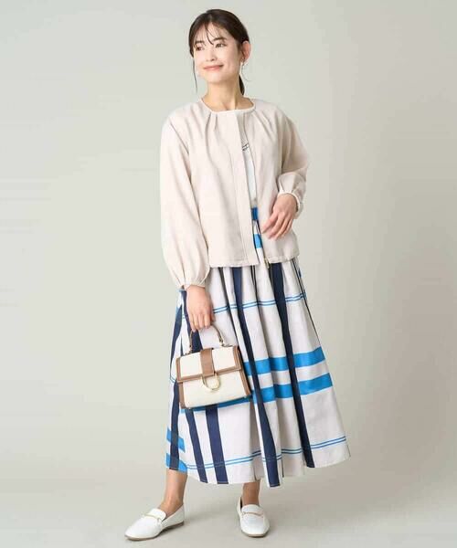 a.v.v / アー・ヴェ・ヴェ セットアップ | 麻調ノーカラーブルゾン | 詳細20