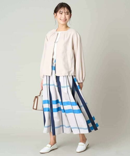 a.v.v / アー・ヴェ・ヴェ セットアップ | 麻調ノーカラーブルゾン | 詳細22