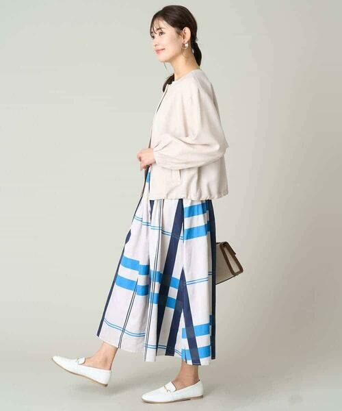 a.v.v / アー・ヴェ・ヴェ セットアップ | 麻調ノーカラーブルゾン | 詳細25