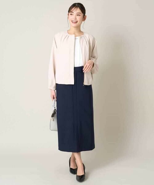 a.v.v / アー・ヴェ・ヴェ セットアップ | 麻調ノーカラーブルゾン | 詳細29