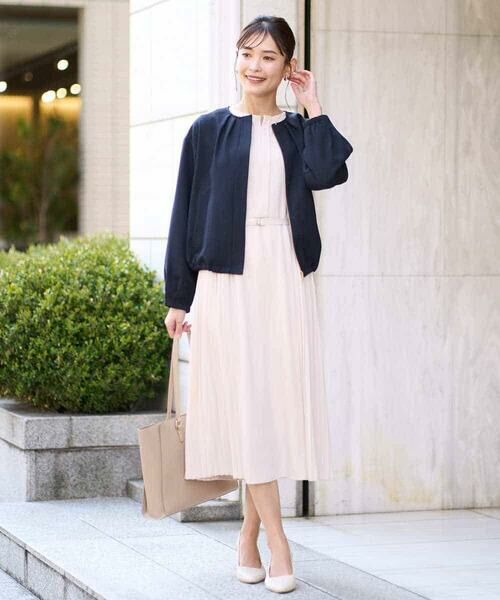 a.v.v / アー・ヴェ・ヴェ セットアップ | 麻調ノーカラーブルゾン | 詳細3