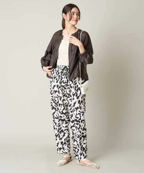 a.v.v / アー・ヴェ・ヴェ セットアップ | 【マシンウォッシャブル/接触冷感】ノーカラーシアーブルゾン | 詳細25