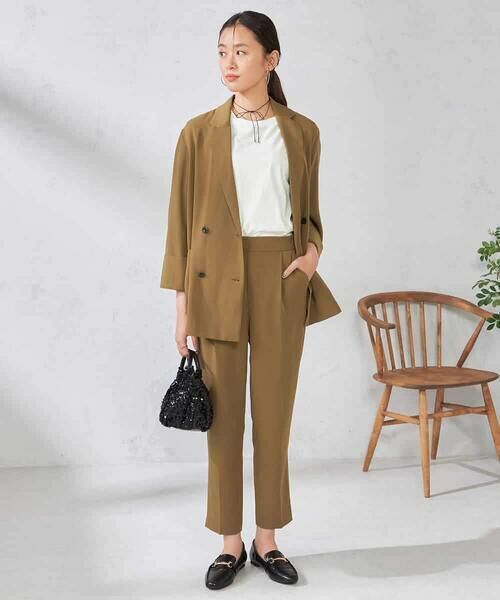 a.v.v / アー・ヴェ・ヴェ セットアップ | 【接触冷感/UVカット/吸水速乾】美ラクるダブルブレストジャケット | 詳細19