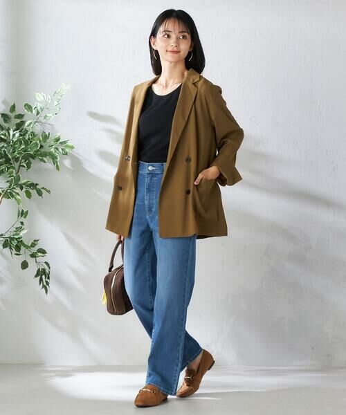 a.v.v / アー・ヴェ・ヴェ セットアップ | 【接触冷感/UVカット/吸水速乾】美ラクるダブルブレストジャケット | 詳細25