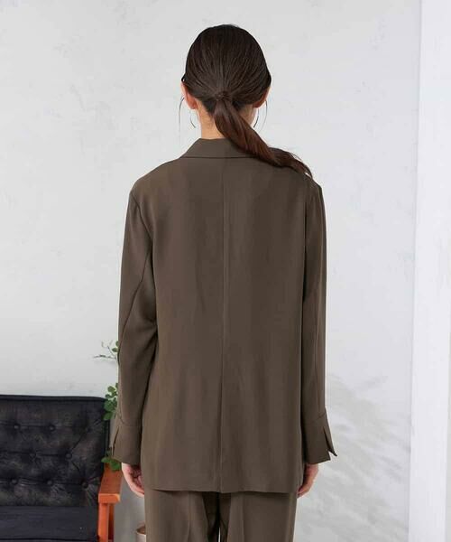 a.v.v / アー・ヴェ・ヴェ セットアップ | 【接触冷感/UVカット/吸水速乾】美ラクるダブルブレストジャケット | 詳細30