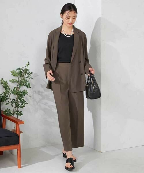 a.v.v / アー・ヴェ・ヴェ セットアップ | 【接触冷感/UVカット/吸水速乾】美ラクるダブルブレストジャケット | 詳細7