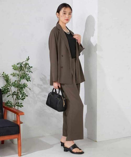 a.v.v / アー・ヴェ・ヴェ セットアップ | 【接触冷感/UVカット/吸水速乾】美ラクるダブルブレストジャケット | 詳細8