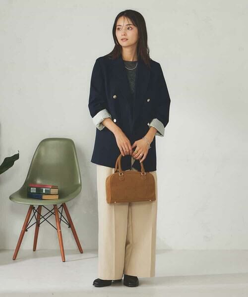 a.v.v / アー・ヴェ・ヴェ テーラードジャケット | 【マシンウォッシャブル】ダブルブレストジャケット | 詳細13