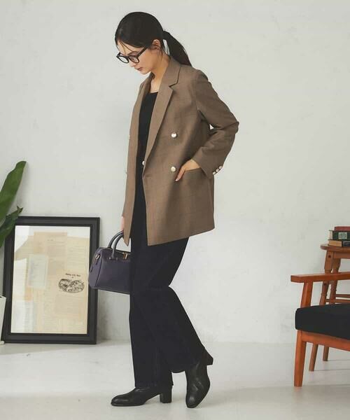 a.v.v / アー・ヴェ・ヴェ テーラードジャケット | 【マシンウォッシャブル】ダブルブレストジャケット | 詳細16