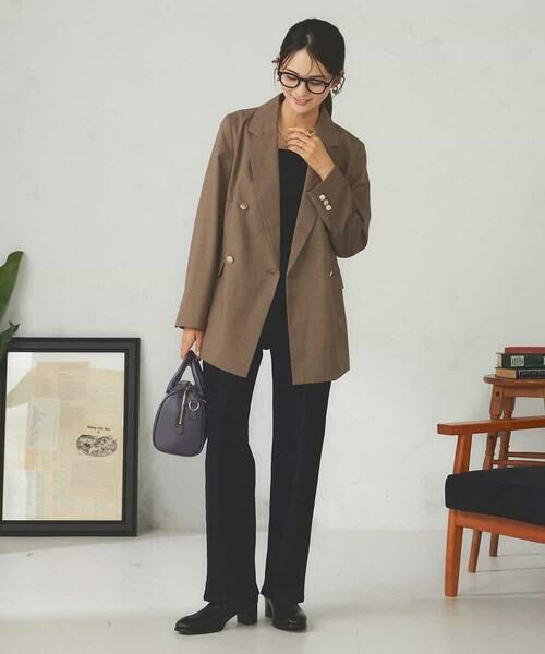 a.v.v / アー・ヴェ・ヴェ テーラードジャケット | 【マシンウォッシャブル】ダブルブレストジャケット | 詳細18