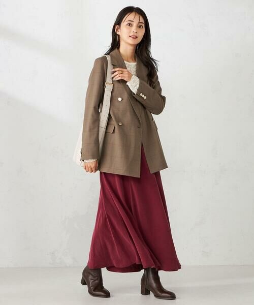 a.v.v / アー・ヴェ・ヴェ テーラードジャケット | 【マシンウォッシャブル】ダブルブレストジャケット | 詳細22