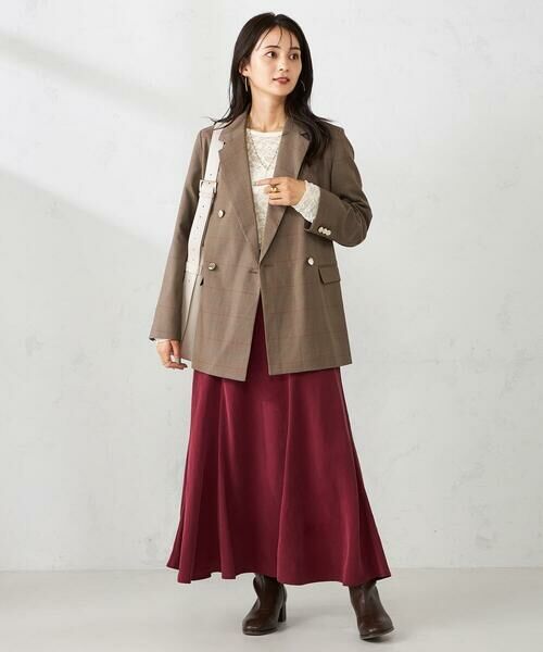 a.v.v / アー・ヴェ・ヴェ テーラードジャケット | 【マシンウォッシャブル】ダブルブレストジャケット | 詳細23