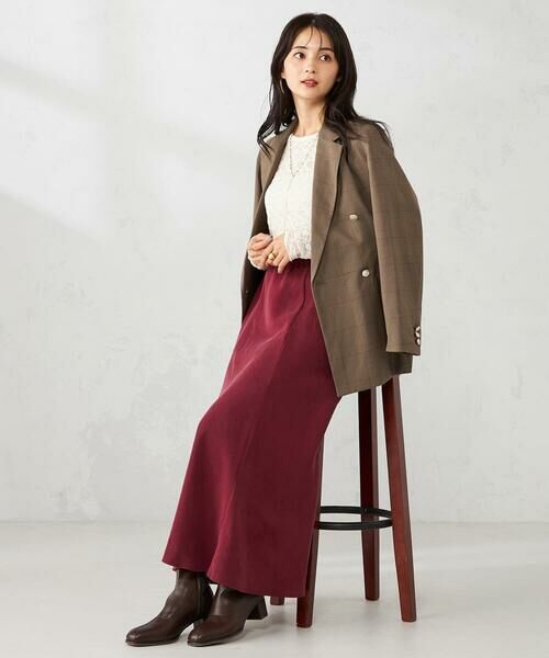 a.v.v / アー・ヴェ・ヴェ テーラードジャケット | 【マシンウォッシャブル】ダブルブレストジャケット | 詳細25