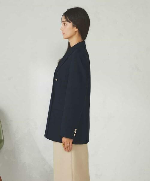 a.v.v / アー・ヴェ・ヴェ テーラードジャケット | 【マシンウォッシャブル】ダブルブレストジャケット | 詳細27