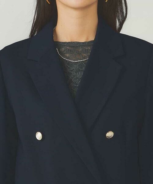 a.v.v / アー・ヴェ・ヴェ テーラードジャケット | 【マシンウォッシャブル】ダブルブレストジャケット | 詳細29