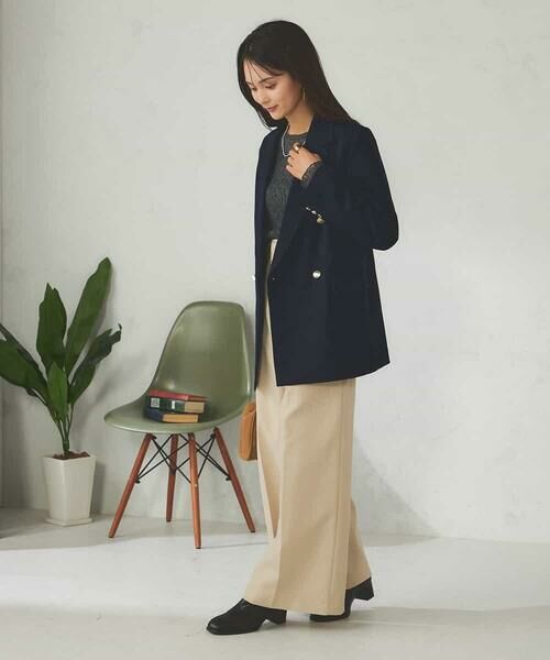 a.v.v / アー・ヴェ・ヴェ テーラードジャケット | 【マシンウォッシャブル】ダブルブレストジャケット | 詳細9