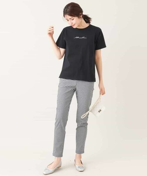 a.v.v / アー・ヴェ・ヴェ カットソー | 刺繍ロゴTシャツ | 詳細24