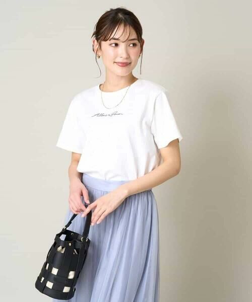 a.v.v / アー・ヴェ・ヴェ カットソー | 刺繍ロゴTシャツ | 詳細7