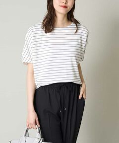 a.v.v / アー・ヴェ・ヴェ カットソー | ボーダードルマンカットソー