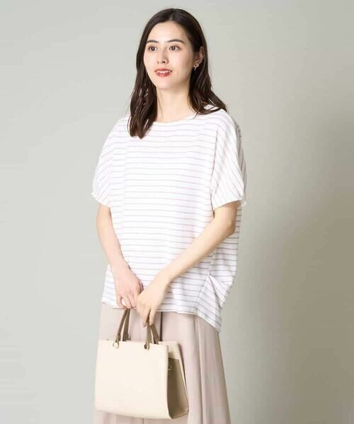 a.v.v / アー・ヴェ・ヴェ カットソー | ボーダードルマンカットソー | 詳細10