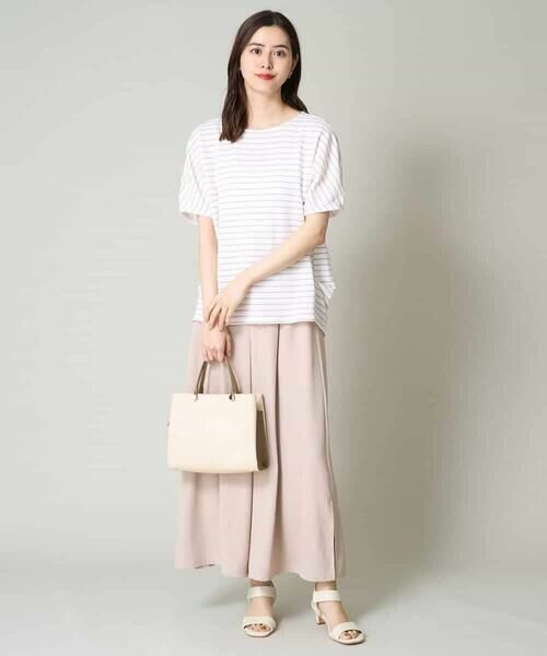 a.v.v / アー・ヴェ・ヴェ カットソー | ボーダードルマンカットソー | 詳細11