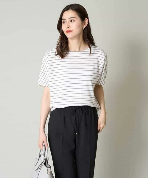 a.v.v / アー・ヴェ・ヴェ カットソー | ボーダードルマンカットソー | 詳細14