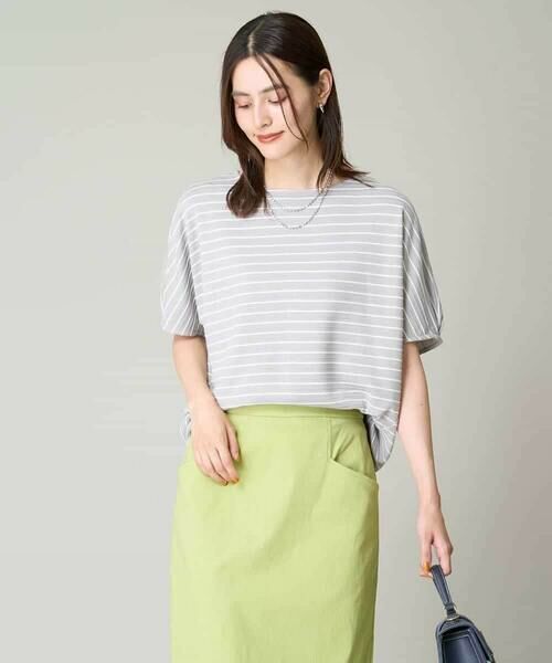 a.v.v / アー・ヴェ・ヴェ カットソー | ボーダードルマンカットソー | 詳細21