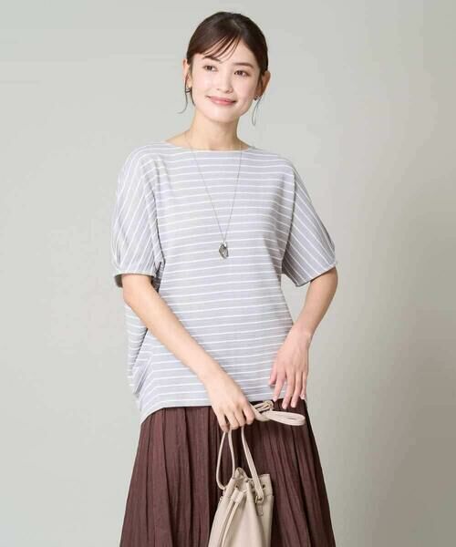 a.v.v / アー・ヴェ・ヴェ カットソー | ボーダードルマンカットソー | 詳細25