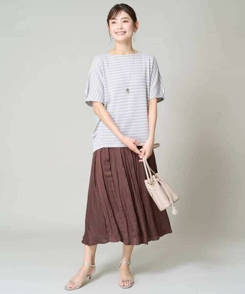 a.v.v / アー・ヴェ・ヴェ カットソー | ボーダードルマンカットソー | 詳細26