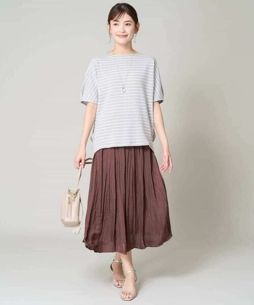 a.v.v / アー・ヴェ・ヴェ カットソー | ボーダードルマンカットソー | 詳細27