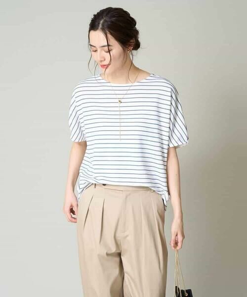a.v.v / アー・ヴェ・ヴェ カットソー | ボーダードルマンカットソー | 詳細3