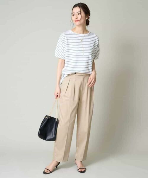 a.v.v / アー・ヴェ・ヴェ カットソー | ボーダードルマンカットソー | 詳細5