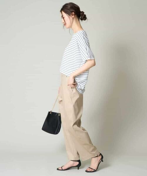 a.v.v / アー・ヴェ・ヴェ カットソー | ボーダードルマンカットソー | 詳細7