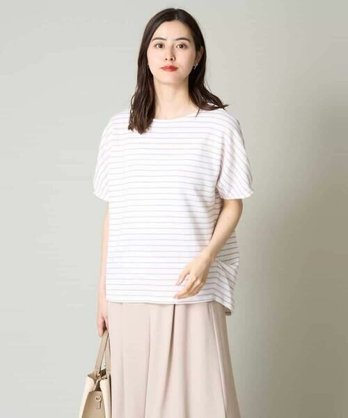 a.v.v / アー・ヴェ・ヴェ カットソー | ボーダードルマンカットソー | 詳細8